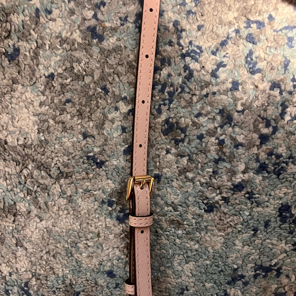 Michael Kors Pink Paris-Themed Crossbody Bag , Adjustable Strap NWOT - Picture 3 of 5